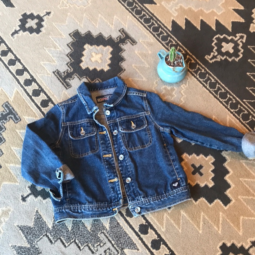 Girls Roxy Jean Jacket